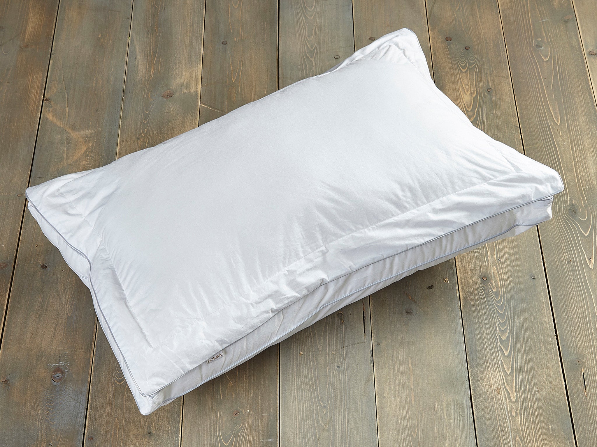 Dorma extra firm and deep deluxe Oxford border pillow top